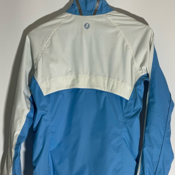 Sunice Typhoon Blue White Zipper Jacket Pockets Nylon Interior Mesh Lining Sz SM - Picture 14 of 16